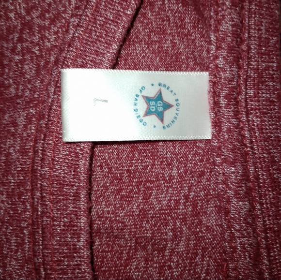(2/$5) large San Diego long sleeve - Picture 2 of 2